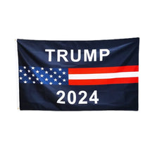 Load image into Gallery viewer, Trump 2024 Flag 3x5 Feet
