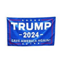 Load image into Gallery viewer, Trump 2024 Flag 3x5 Feet
